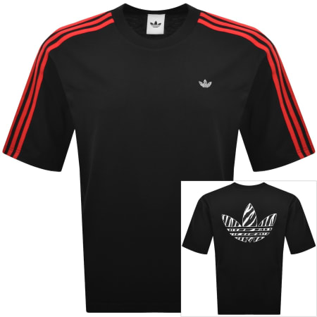 adidas Originals Zebra Infill T Shirt Black | Mainline Menswear us